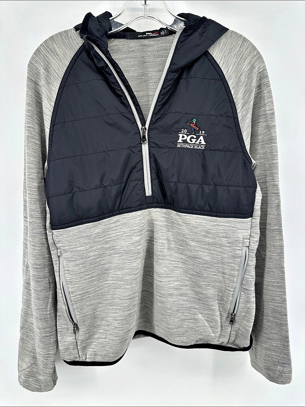 RLX Ralph Lauren PGA Championship 2019 Bethpage Black Hybrid Hoodie Men's Small